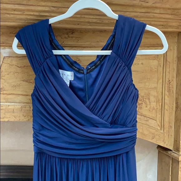 Navy Evening Gown by After Six - Picture 3 of 7